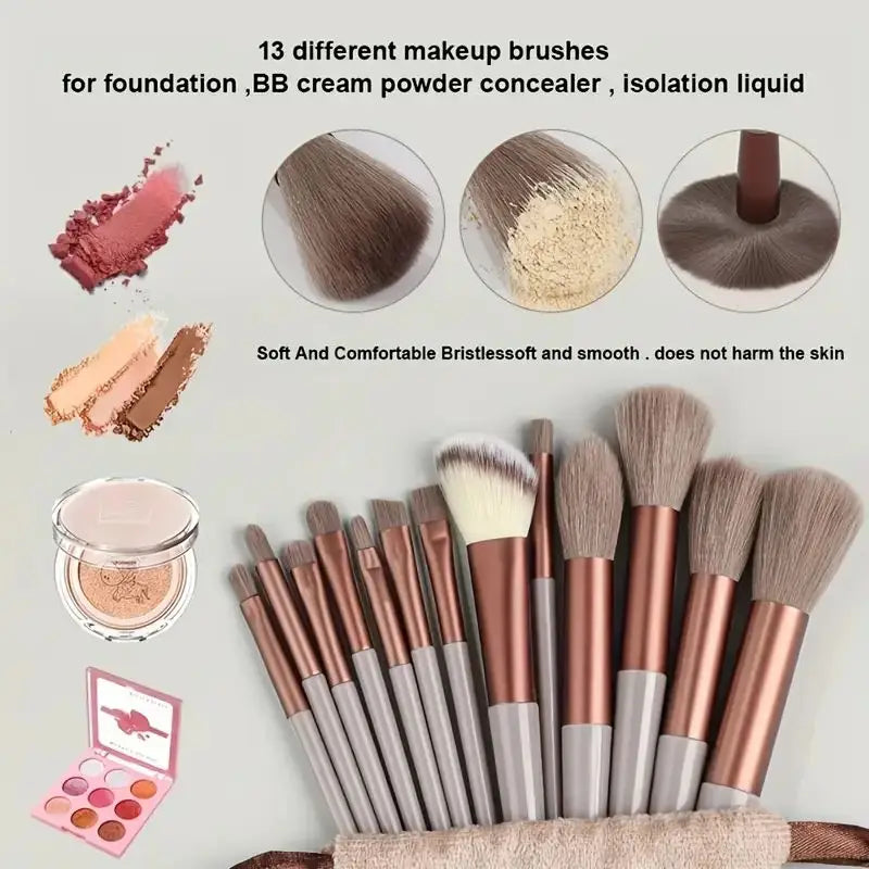 ProFluff Makeup Brush Set