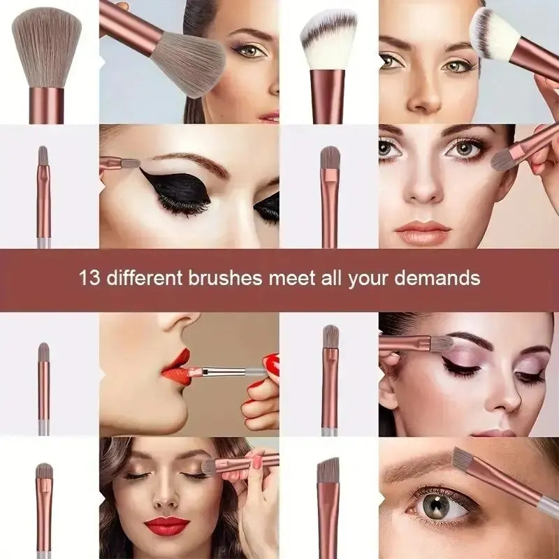 ProFluff Makeup Brush Set