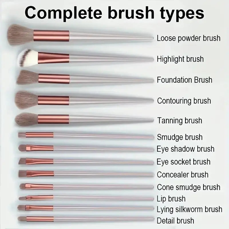 ProFluff Makeup Brush Set