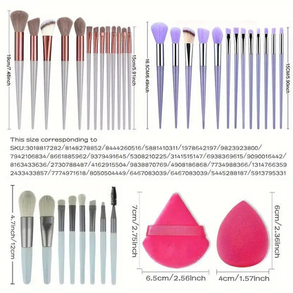 ProFluff Makeup Brush Set