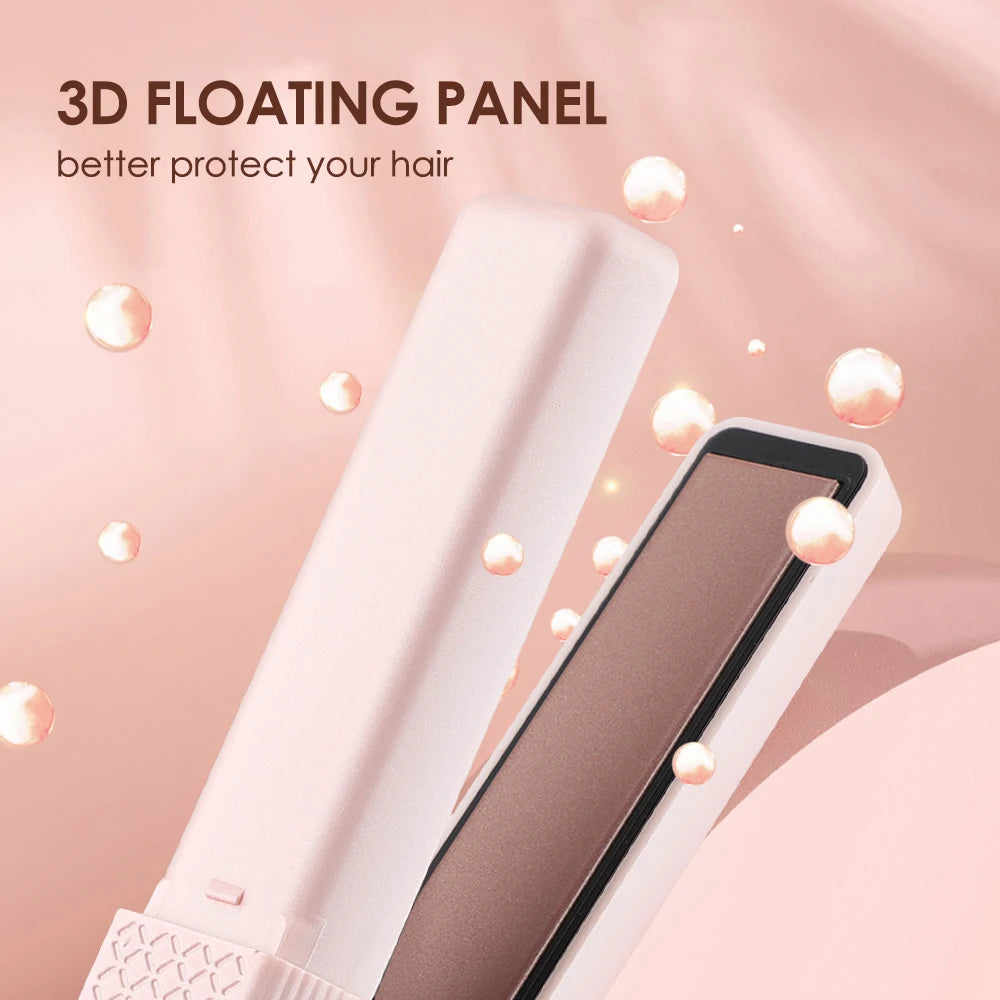 Dual-Style Wireless Hair Straightener