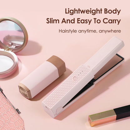 Dual-Style Wireless Hair Straightener