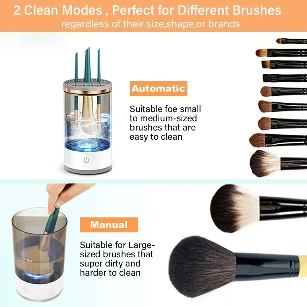 Automatic Electric Makeup Brush Cleaner